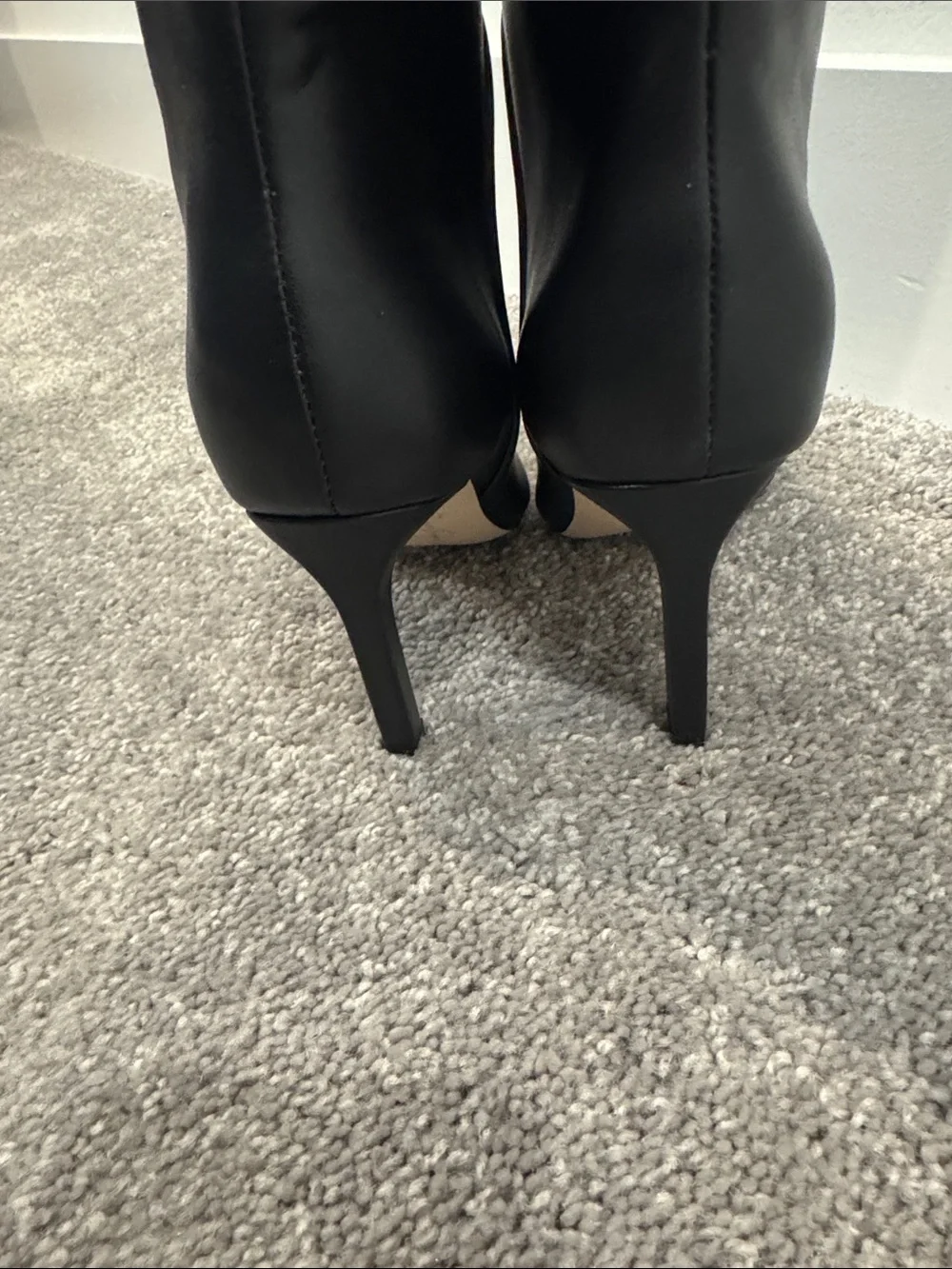 Jessica Simpson Black Over-the-Knee Pointed Stiletto Boots